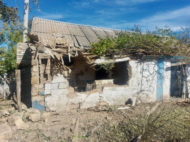 War devastation in Ukraine