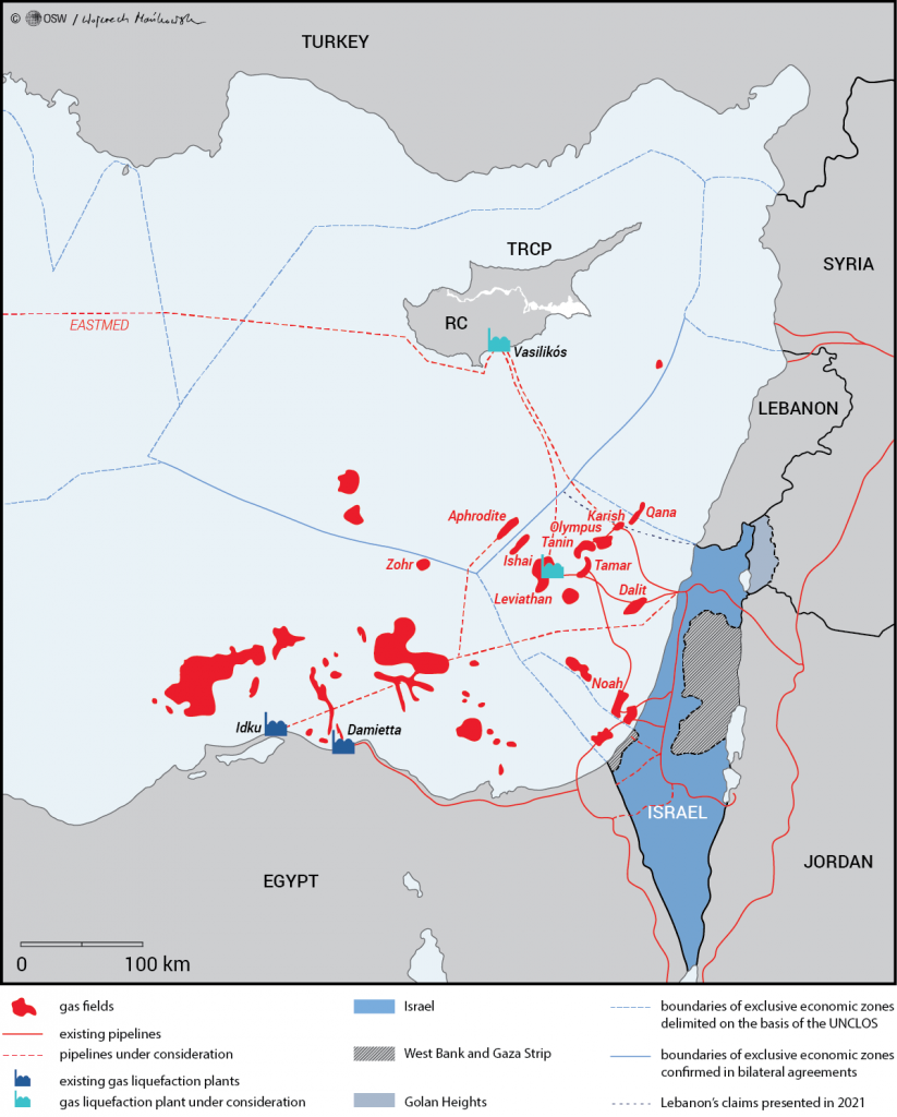 Israel’s Mediterranean gas: the potential for gas export to Europe and ...