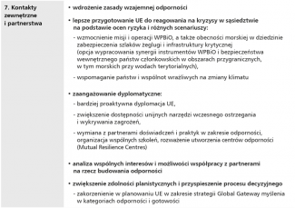 Aneks. Wybrane propozycje działań zawarte w raporcie Niinistö-7