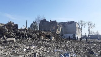 zniszczenia wojenne na Ukrainie