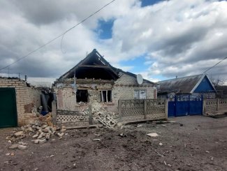 War devastation in Ukraine