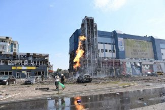 Destructions in Kharkiv after Russian attack, 2024-09-01