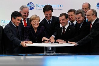 Opening Ceremony of the Nord Stream Pipeline 