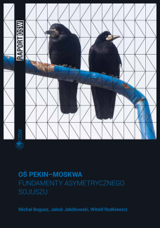 Okładka raportu oś Pekin-Moskwa