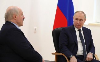 Łukaszenko i Putin