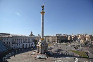 The beginning of the celebrations of the centenary of Ukraine’s independence | Photo credit: PAP/Rafał Guz