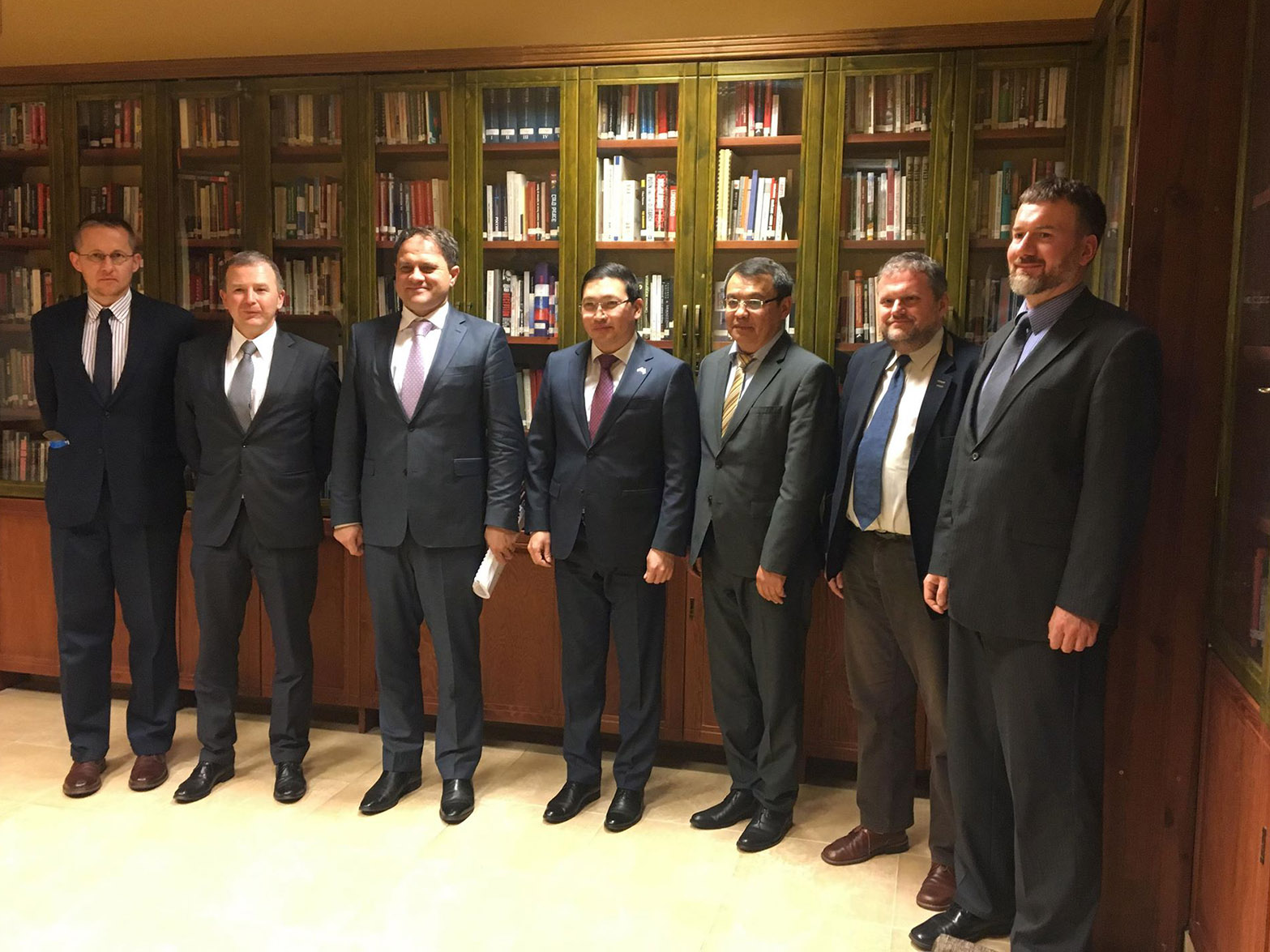 Mr Roman Vassilenko, Deputy Minister for Foreign Affairs of Kazakhstan, at the OSW